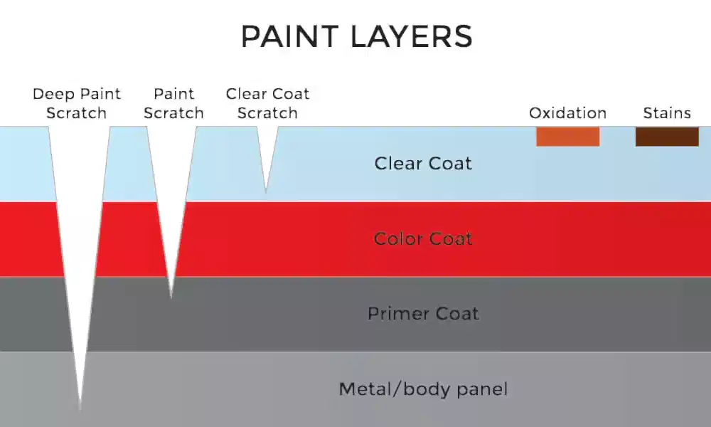 coating paint layers